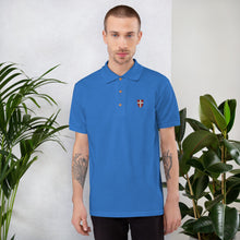 Lade das Bild in den Galerie-Viewer, Wappen - Besticktes Polo-Shirt
