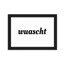 Lade das Bild in den Galerie-Viewer, wuascht - Deko-Bild

