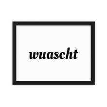 Lade das Bild in den Galerie-Viewer, wuascht - Deko-Bild
