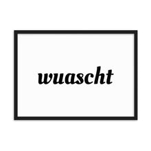Lade das Bild in den Galerie-Viewer, wuascht - Deko-Bild
